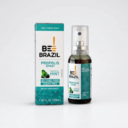 グリーンプロポリススプレー 30ml ミント風味｜栄養補助食品 BeeBrazil
